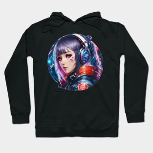 Anime DJ Female! Hoodie